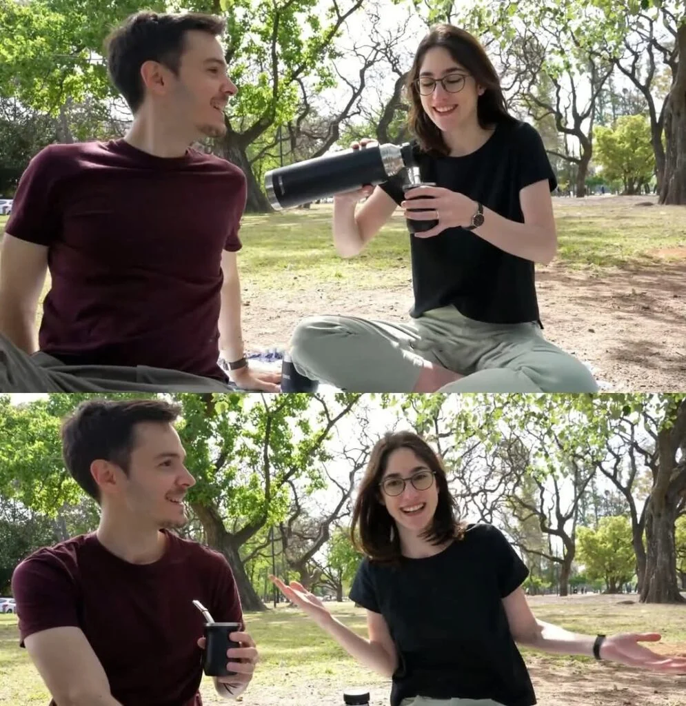Park - Cute teen John and Sky xxx